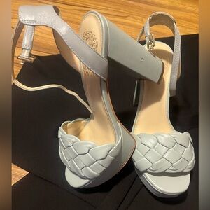 Elegant Women's Blue Heels